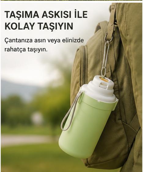 2'si 1 Arada Taşınabilir Evcil Hayvan Su Şişesi Ve Mama Kabı